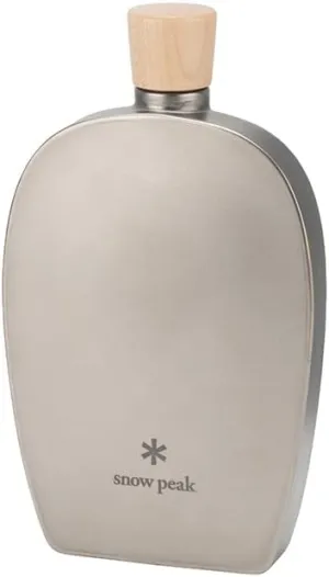 Snow Peak 8.4 Ounce Titanium Flask