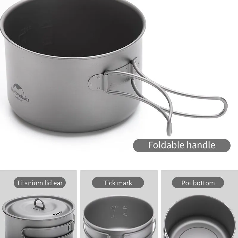 TDG01 outdoor Ti pot 1300ml