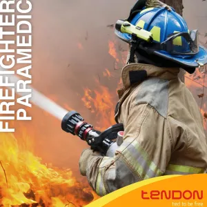 Tendon Static Rope - Meets NFPA Standards - RFID Embedded Polyamide Rope Great for Fire Rescue, Paramedics, Military, Or Any at Height Work - 11mm x 60m NFPA, Red