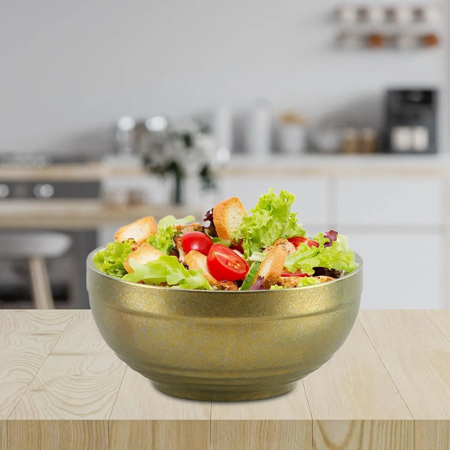 Titanium Bowl, Double Wall Metal Bowl, for Kids, Camping Equipment, Portable Compact Food Bowl, Rice Bowl, Snack Bowl for Hiking