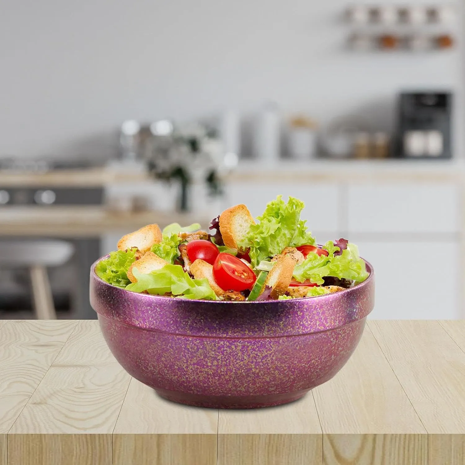Titanium Bowl, Double Wall Metal Bowl, for Kids, Camping Equipment, Portable Compact Food Bowl, Rice Bowl, Snack Bowl for Hiking