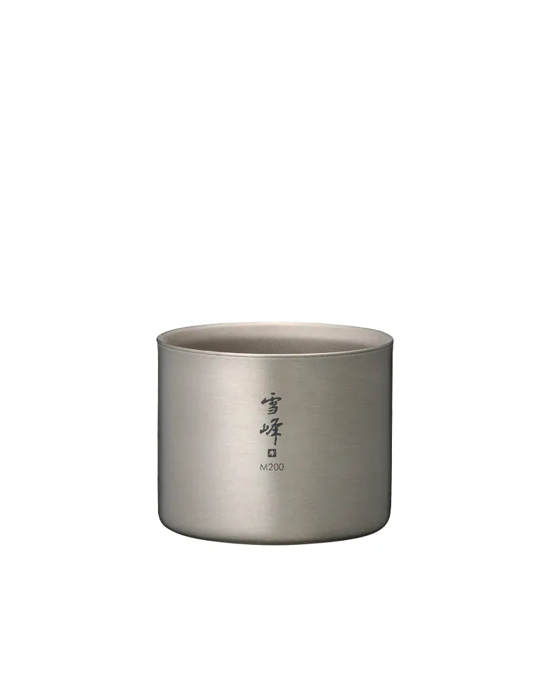 Titanium Double Wall Stacking Mug M200