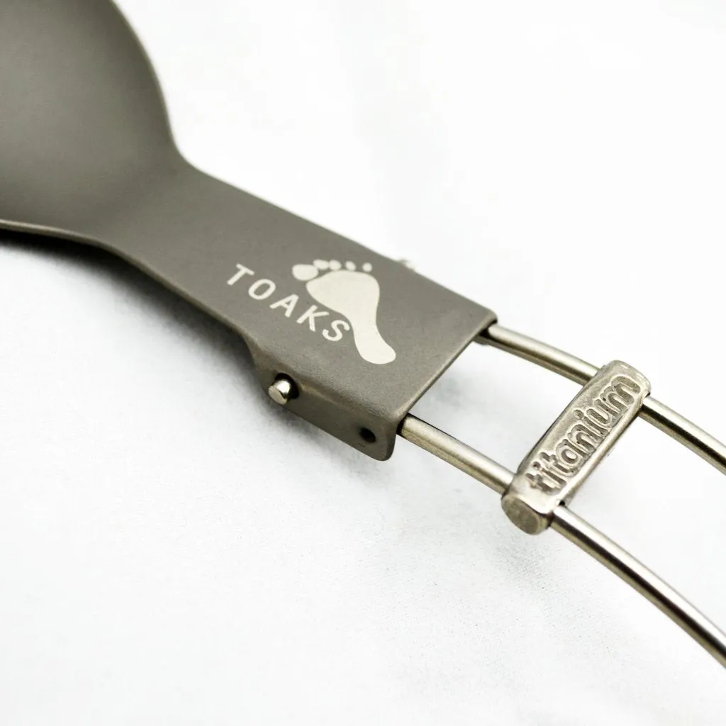 Titanium Folding Spoon