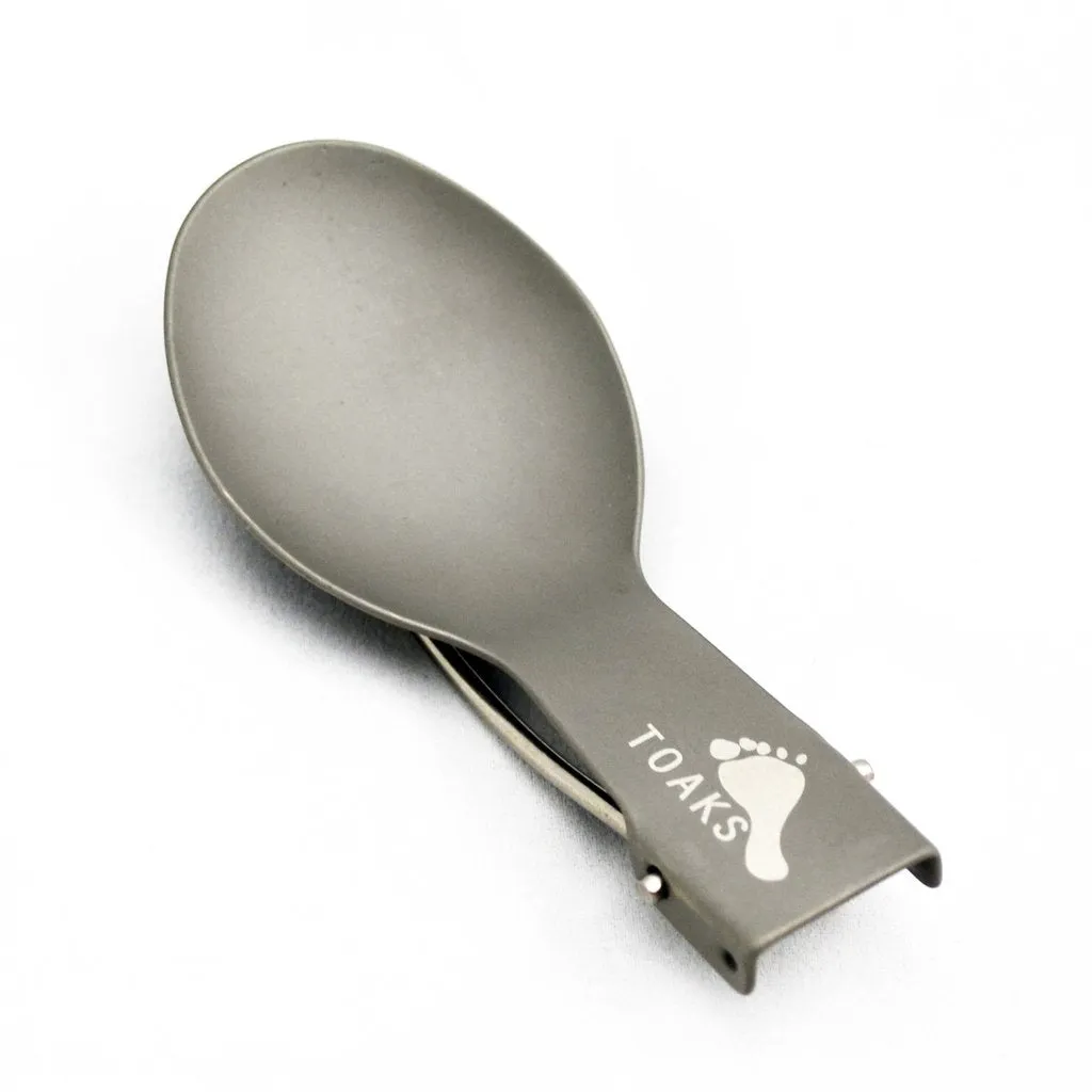 Titanium Folding Spoon