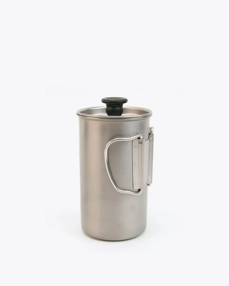 TITANIUM FRENCH PRESS - SNOW PEAK