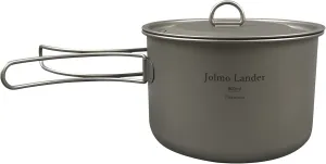 Titanium Pot 800ml Camping Short Pot