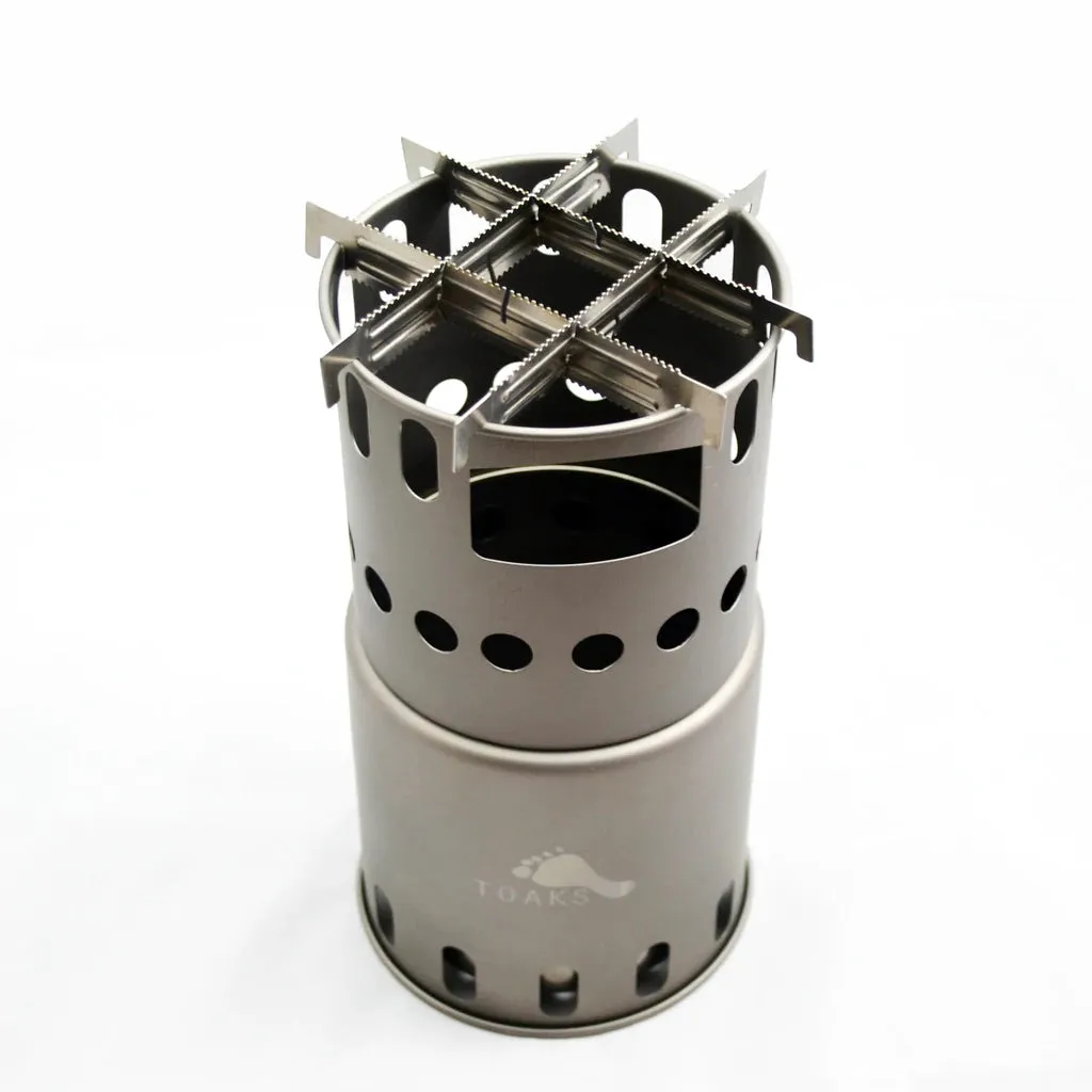 Titanium Wood Stove Cross Bars (Pack of 2)