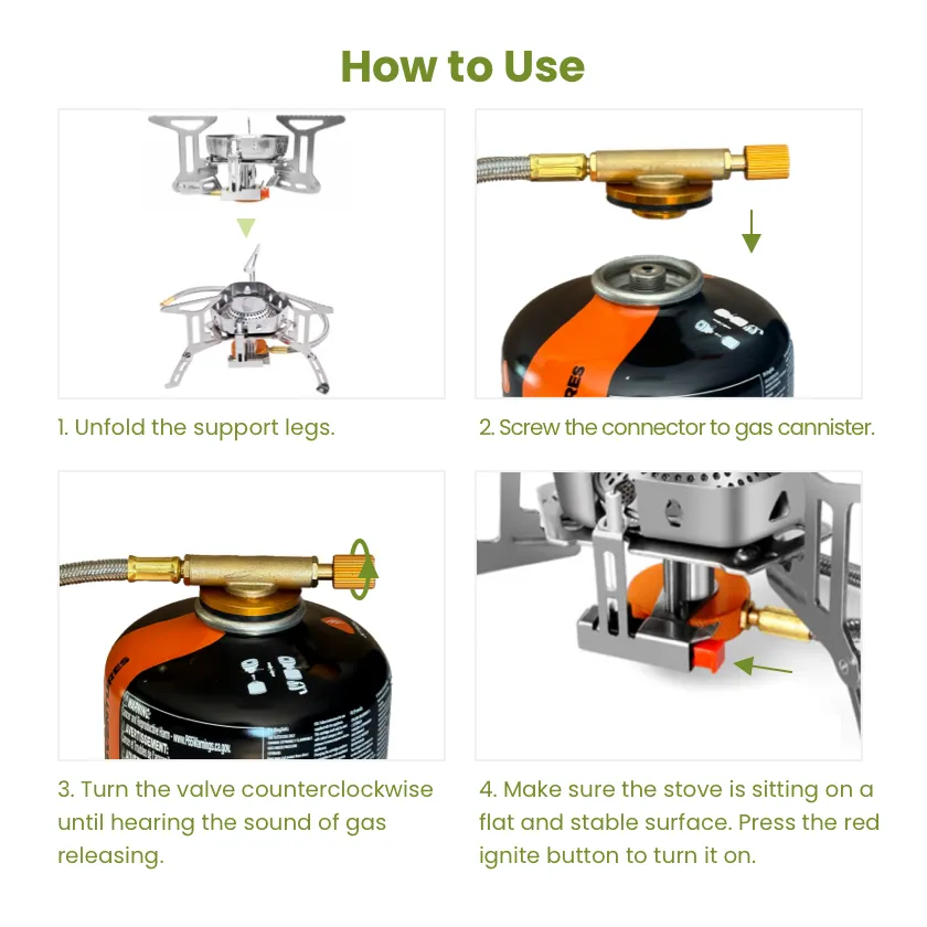 Triple Burners Stove