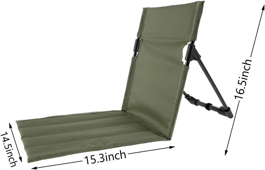 Ultra-Light Camping Folding Chair with Backrest,Outdoors Relaxing Chair with Carry Bag for Camping Beach Road Trips