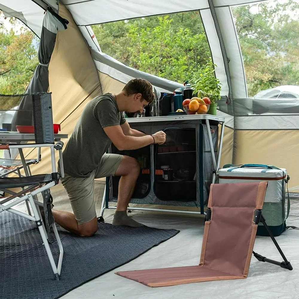Ultra-Light Camping Folding Chair with Backrest,Outdoors Relaxing Chair with Carry Bag for Camping Beach Road Trips