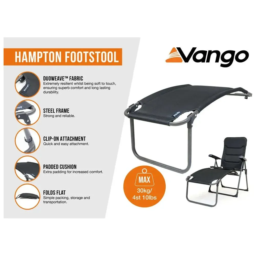 Vango Hampton Padded Footstool Std Excalibur