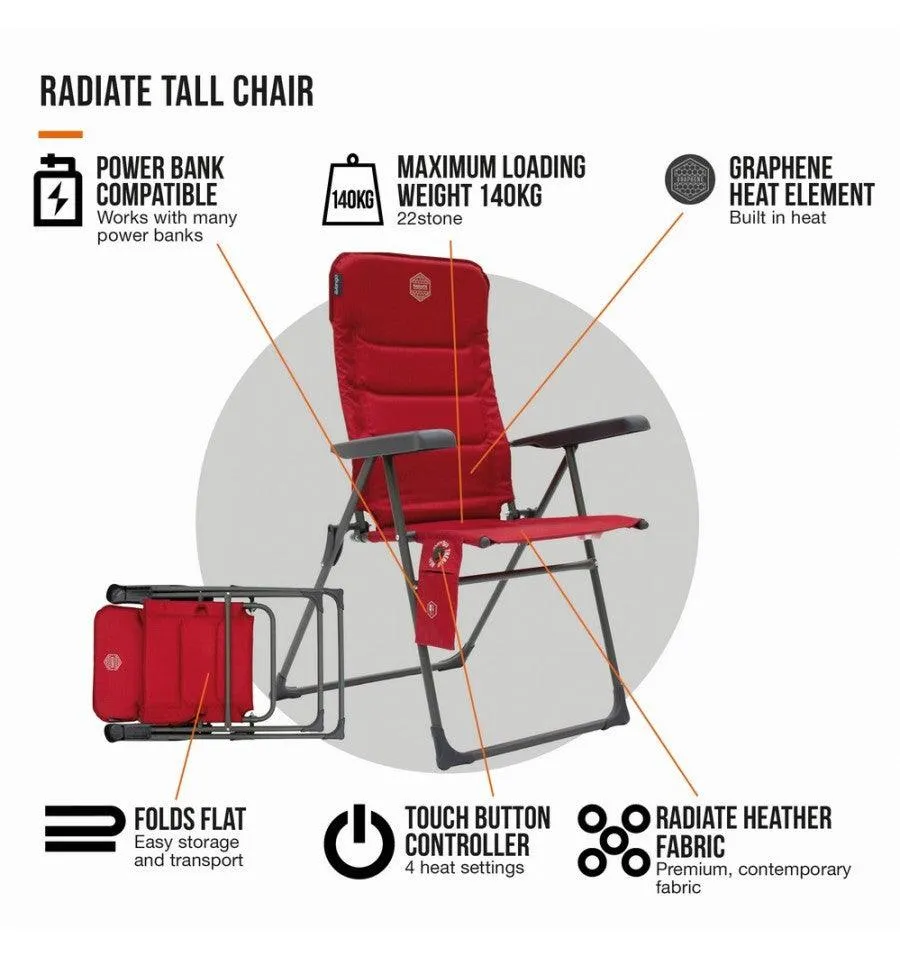 Vango Radiate Tall Chair