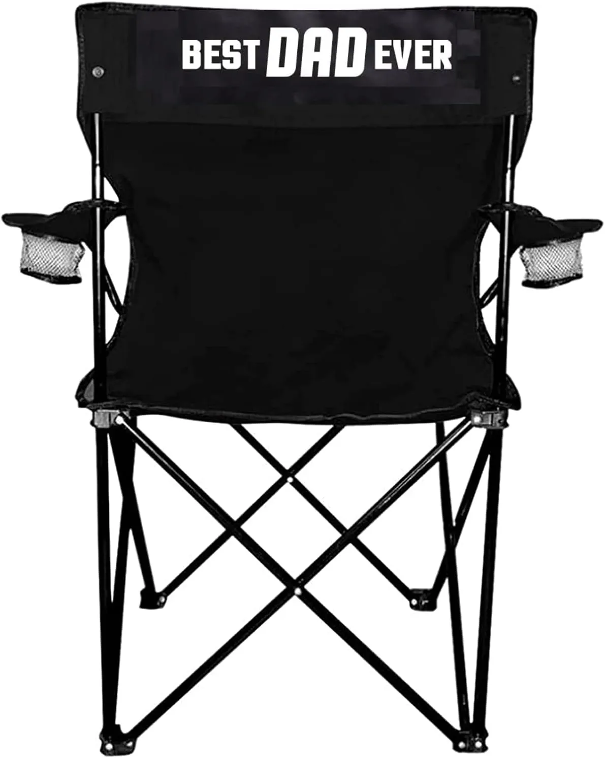 VictoryStore Outdoor Camping Chair - Best Dad Ever Camping Chair with Carry B