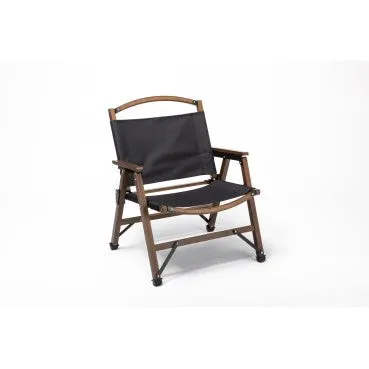 Waterproof Foldable Outdoor Camping Chair - Black