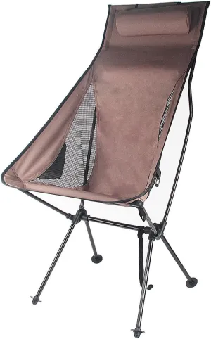 YOXIER Camping Chairs,Rocker Camping Chair,Chairs for Outside,Foldable Backpacking Chair Ultra Durable for Outdoor Hiking Beach Travel with Carrying Bag for Hiking Mountaineering, Beach Coffee